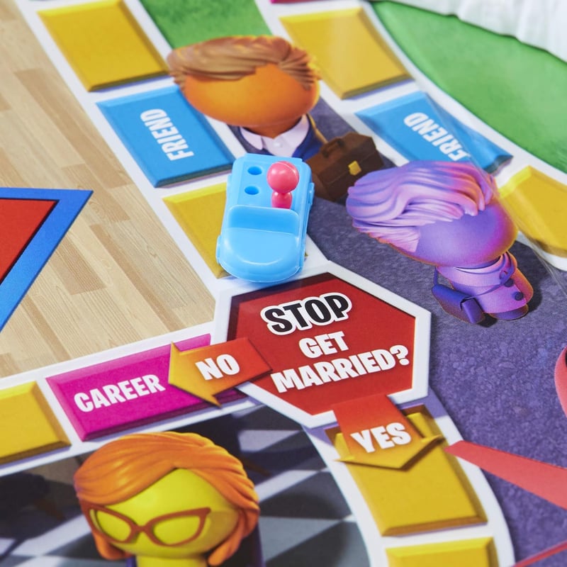 Family Board Game: The Game of Life for Ages 8+, 2-4 Players