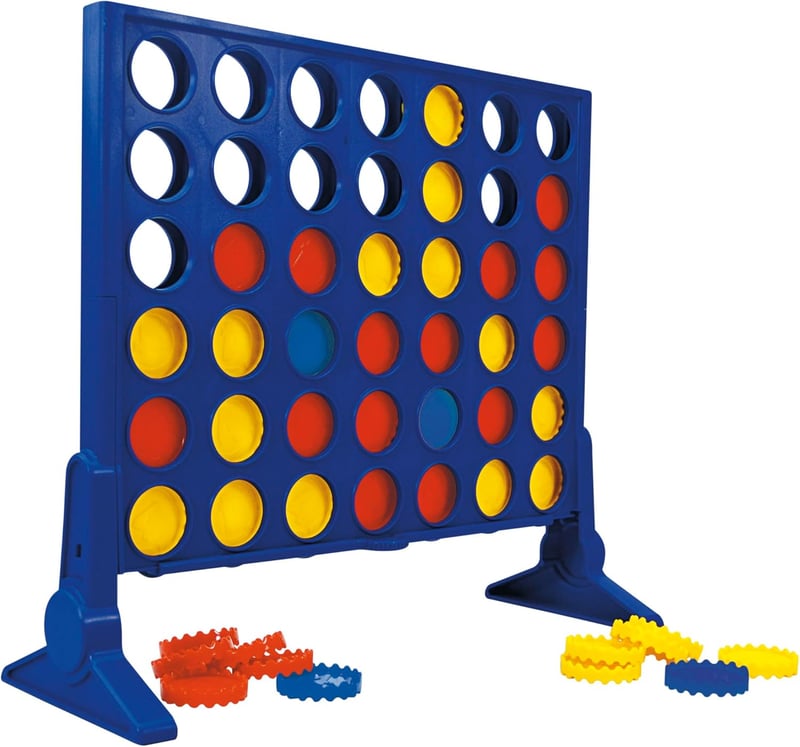 Connect 4 Strategy Board Game for Ages 6+