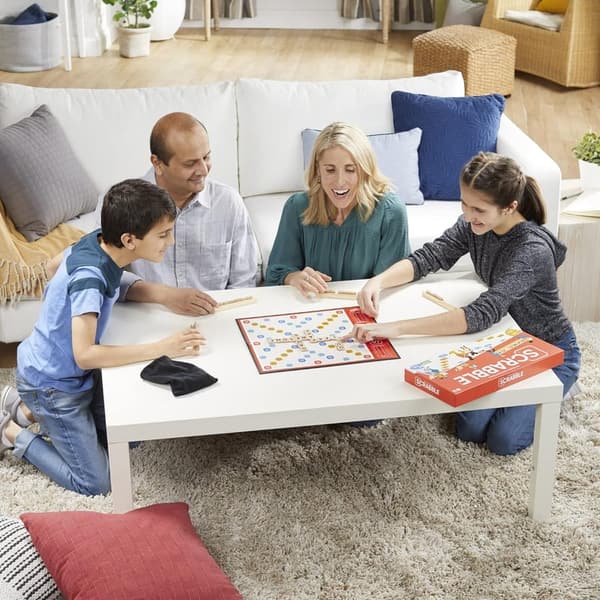 Classic Scrabble Board Game for 2-4 Players, Ages 8+