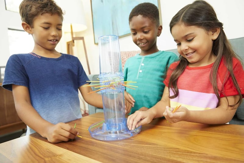 KerPlunk Kids Game - Easy-to-Learn Family Fun for 2-4 Players