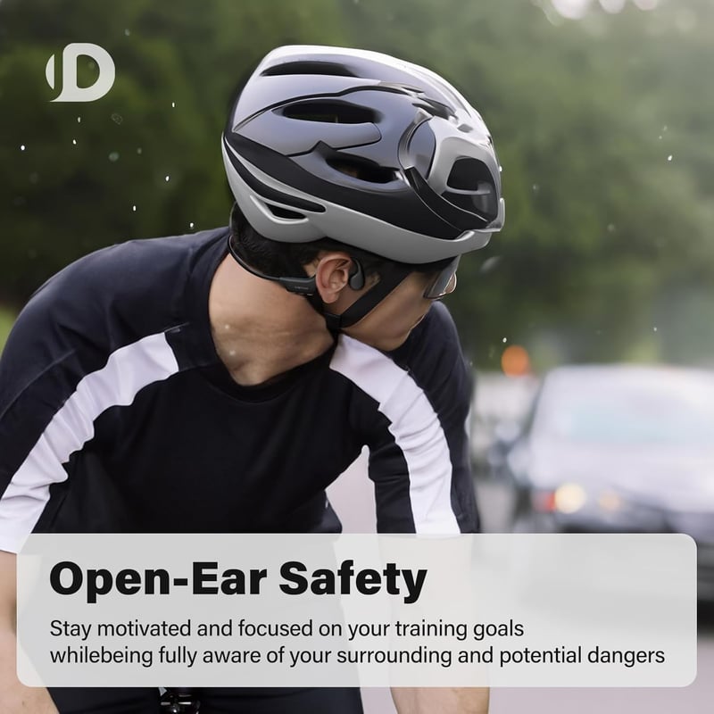 Wireless Bone Conduction Headphones with 32GB MP3, IP68 Waterproof