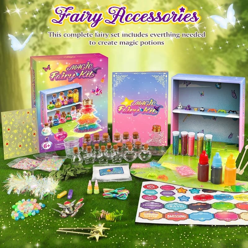 Magic Potion Arts and Crafts Kit for Kids' Birthday Gifts