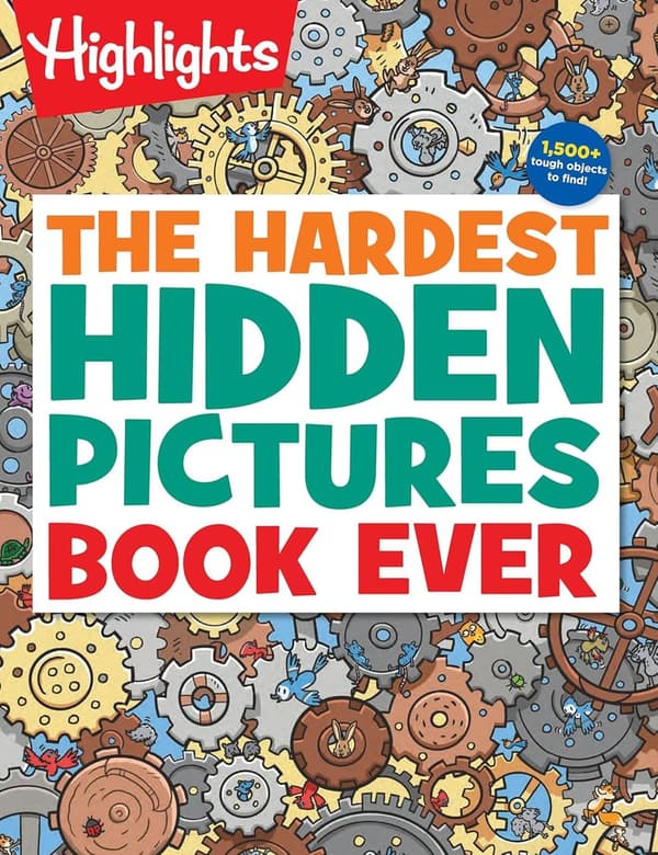 Hardest Hidden Pictures Book: 1,500+ Search-and-Find Puzzles