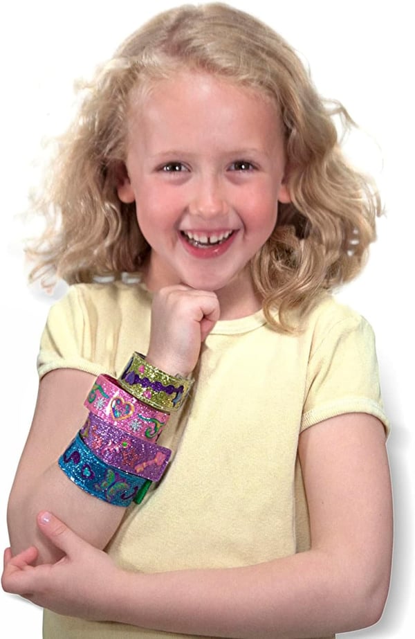 Design-Your-Own Bracelets Set with 100+ Stickers
