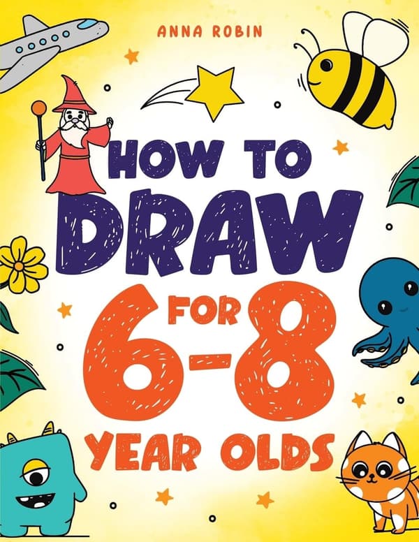 Kids' Drawing Guide: Learn to Sketch Cute Animals & More
