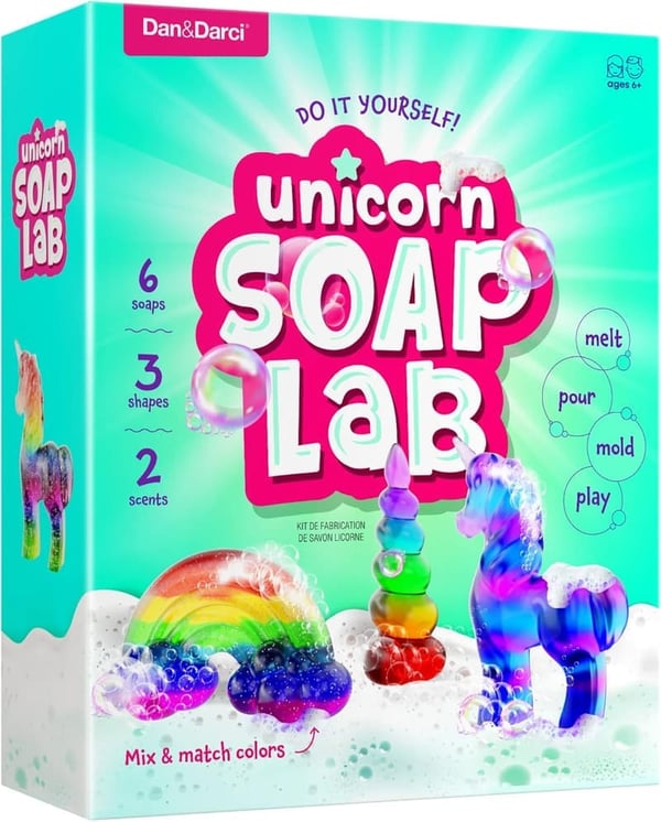 Unicorn Soap Making Kit - DIY Craft for Girls Ages 6+