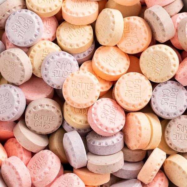 Fizzy Hard Candy Bottle Caps - 5 oz Theater Candy Pack (10)