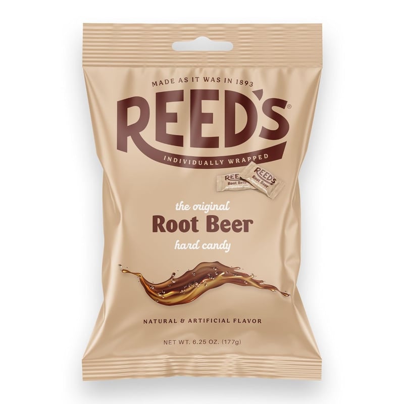 Creamy Root Beer Hard Candy | 6.25oz Peg Bag