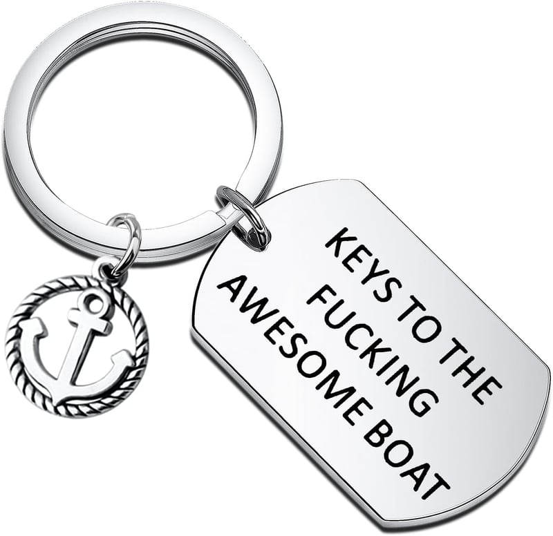 Boat Lover Keychain - Perfect Gift for Boat Owners
