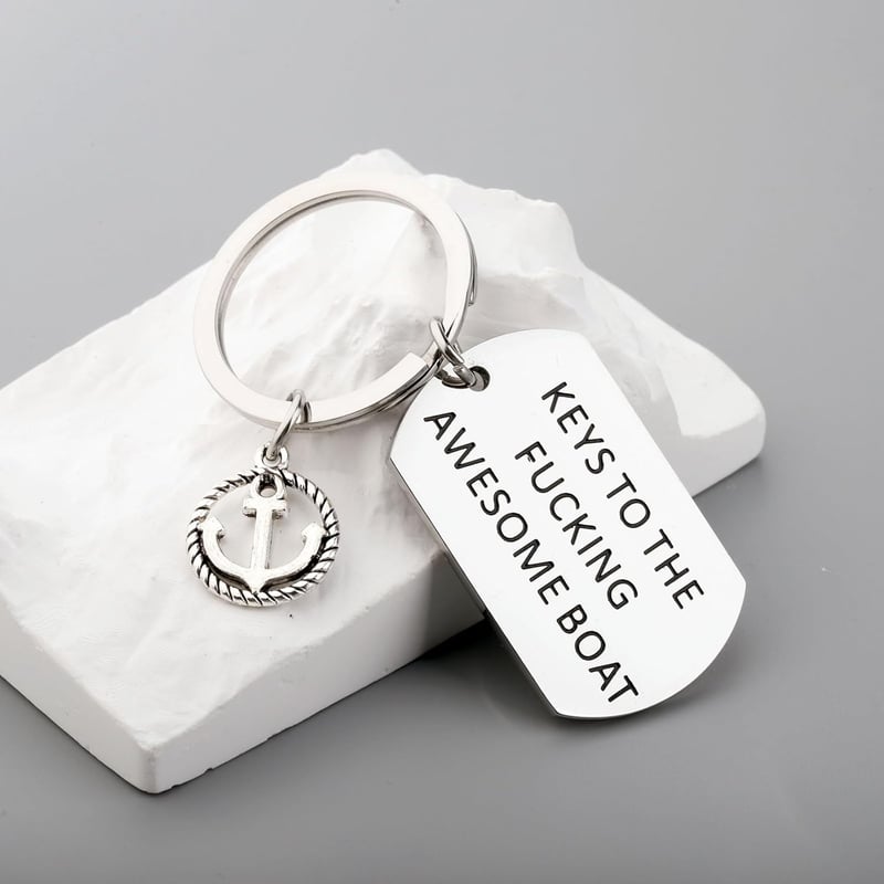 Boat Lover Keychain - Perfect Gift for Boat Owners