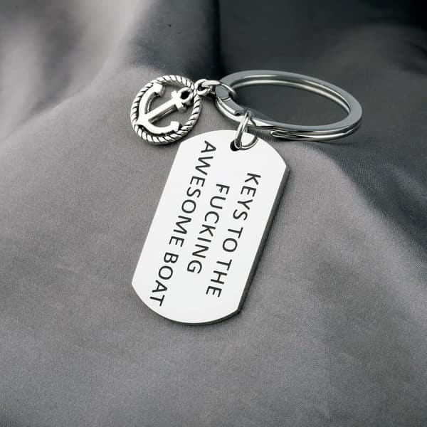 Boat Lover Keychain - Perfect Gift for Boat Owners