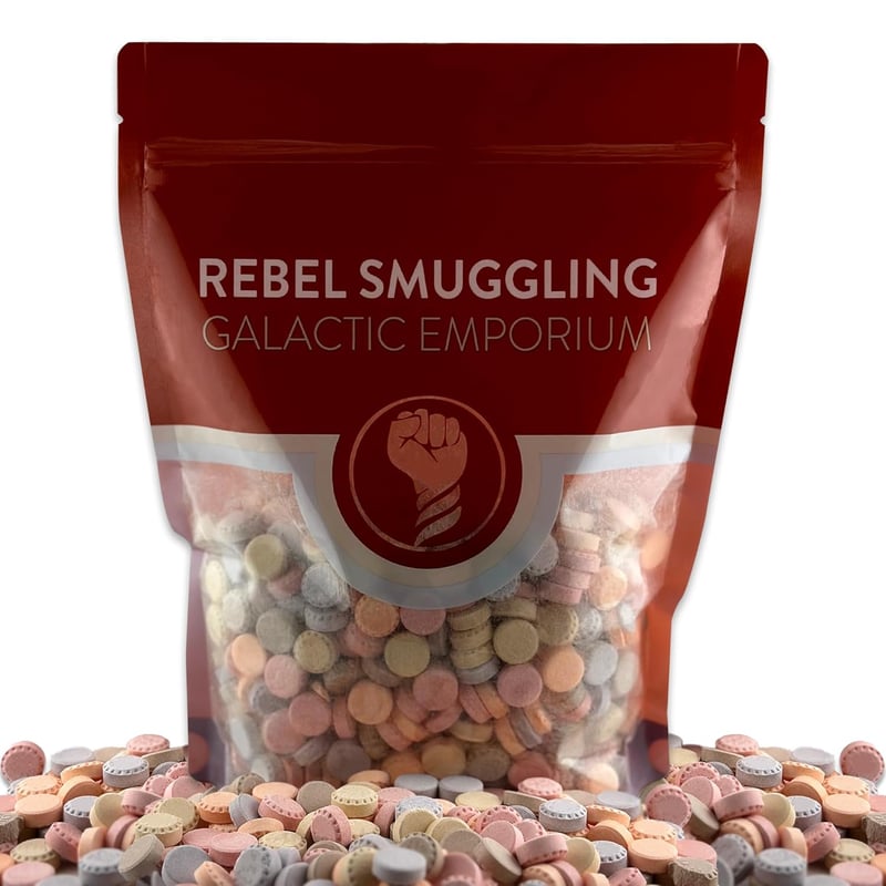 Rebel Smuggling Soda Caps Hard Candy - 2LB Bulk Bag