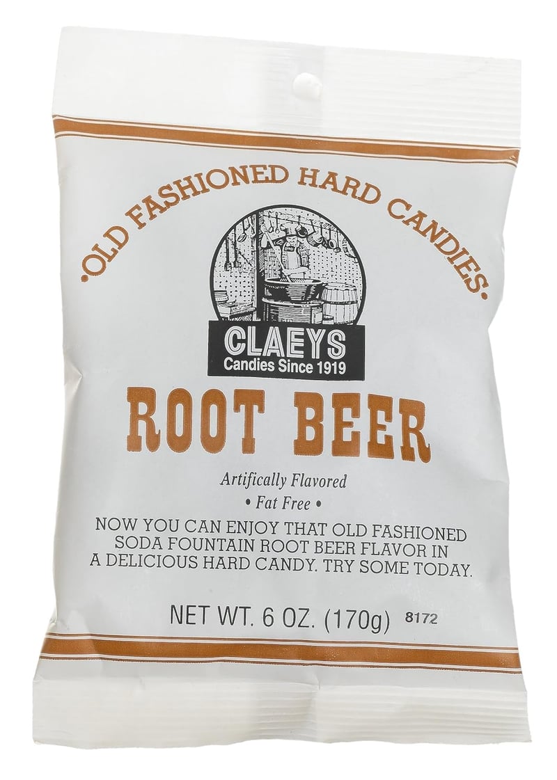Old Fashioned Root Beer Hard Candy, 6 oz