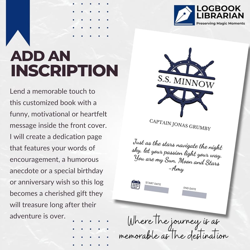 Nautical Diary: Personalized Captain's Log for Boat Owners