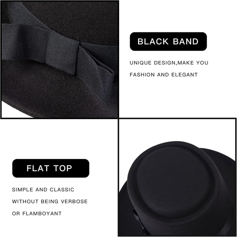Breaking Bad Walter White Fedora Wool Felt Hat for Cosplay
