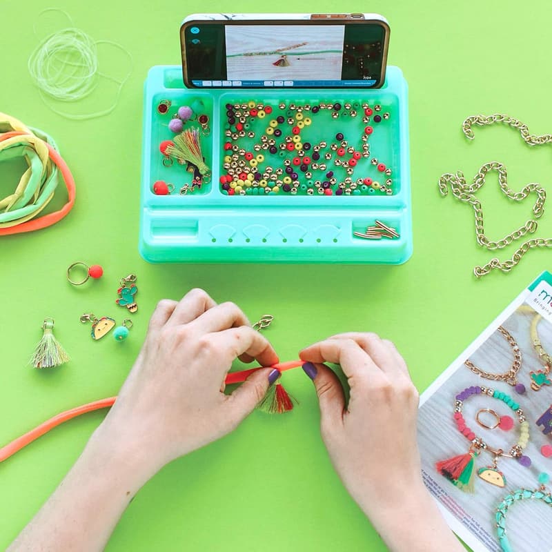 DIY Charm Bracelet Kit for Tweens & Girls - 195 Pieces