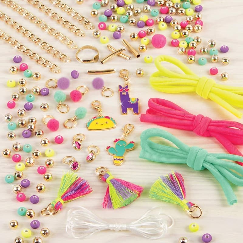 DIY Charm Bracelet Kit for Tweens & Girls - 195 Pieces