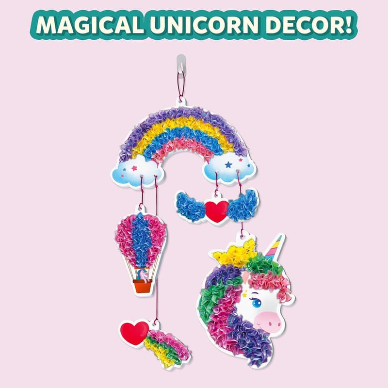 Magical Unicorn Poke-in Art Kit for Kids Ages 4-9