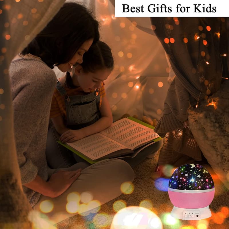 Star Projector Toy for Girls Age 2-9 - Ideal Christmas Gift