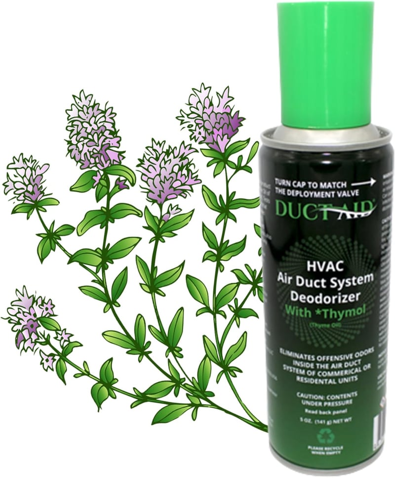 Thyme Extract Air Freshener for HVAC & Cars - Concentrated Formula