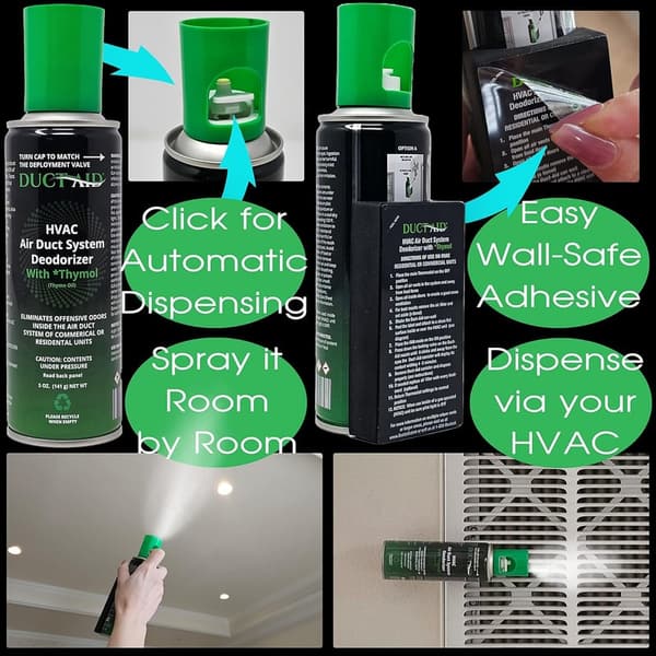 Thyme Extract Air Freshener for HVAC & Cars - Concentrated Formula