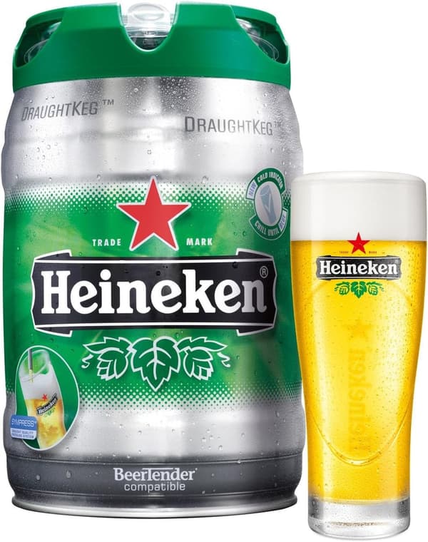 Heineken BeerTender with Draught Keg Technology, Black