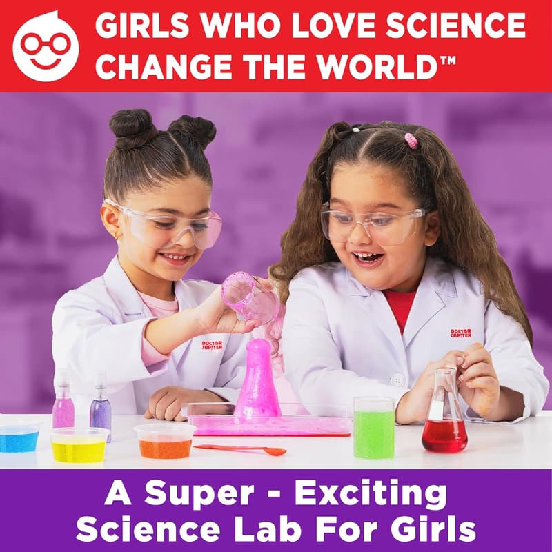 Girls' STEM Science Kit – 6 Experiments for Ages 8-14