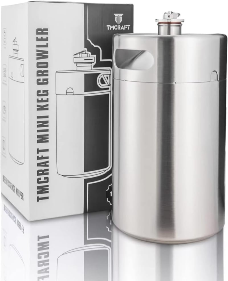 Portable Stainless Steel Mini Keg with Freshness Valve