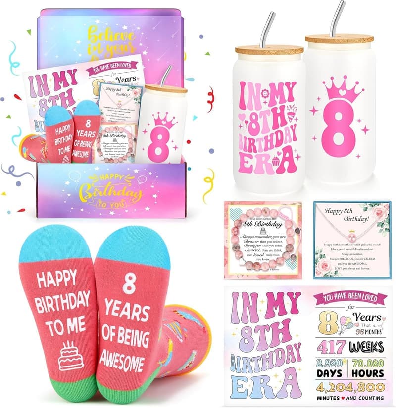 8th Birthday Gift Ideas for Girls - Trendy Cool Gifts