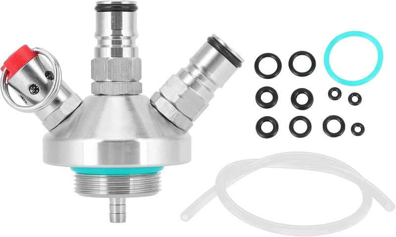 Stainless Steel Mini Keg Dispenser for Craft Beer Homebrewing