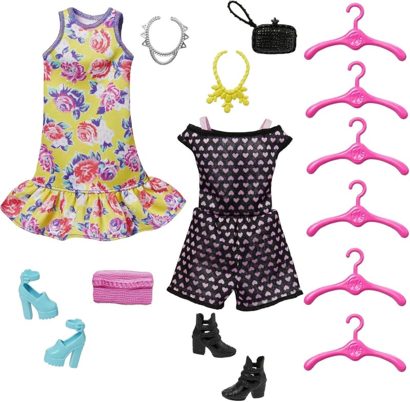 Barbie Fashionistas Ultimate Closet Playset with 3 Outfits