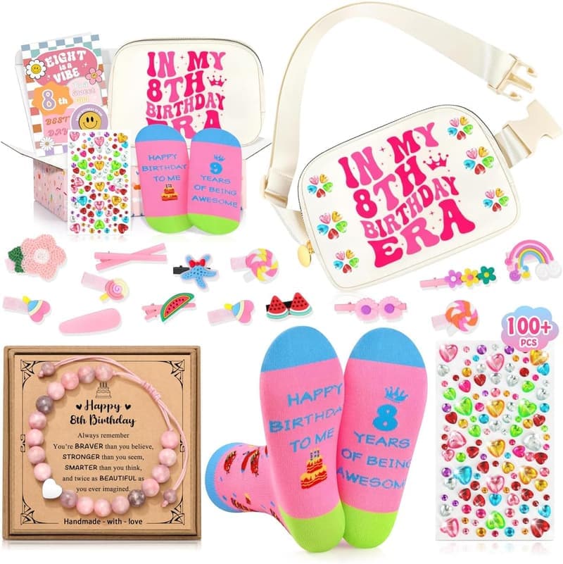 8th Birthday Gifts for Girls – Cute & Sweet Ideas