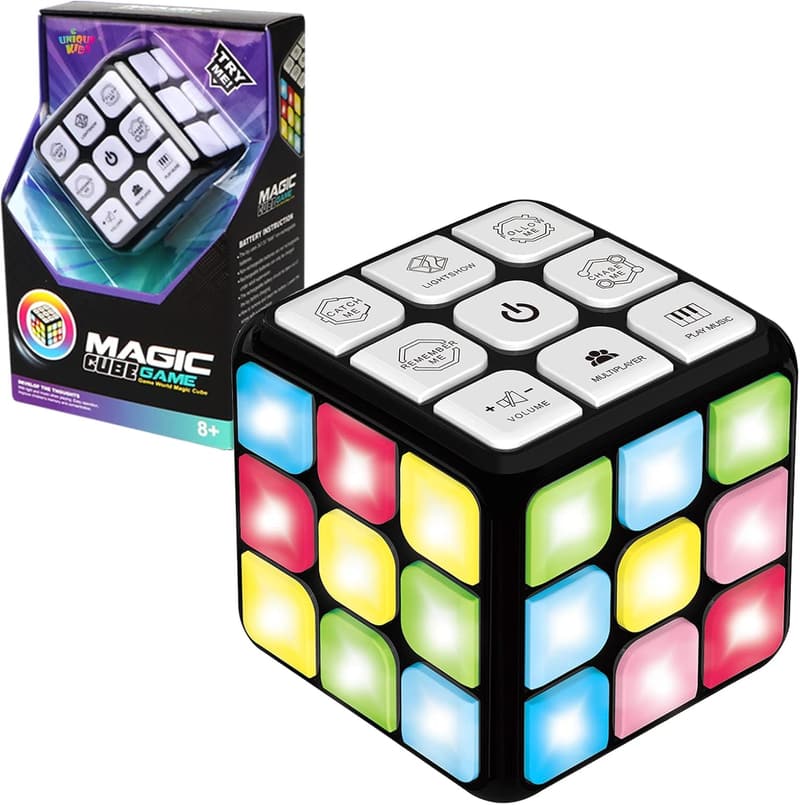 STEM Flashing Cube Memory Game for Kids Ages 6-12