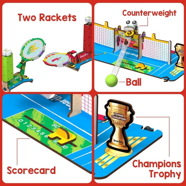 Tabletop Tennis STEM Toy for Kids, 年齡 6-14, 生日禮物