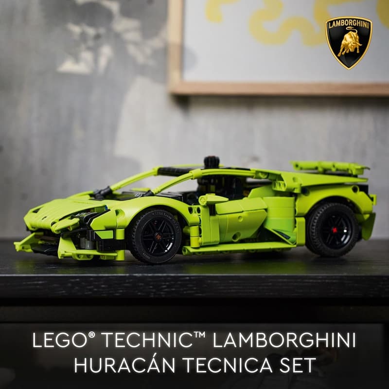 LEGO Technic Lamborghini Huracán Tecnica Building Kit for Ages 9+