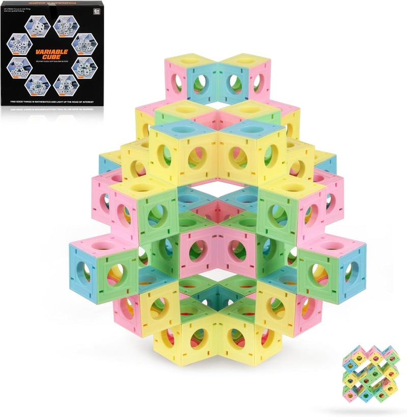 STEM Fidget Toy Building Blocks for Kids, 年齡 12-18