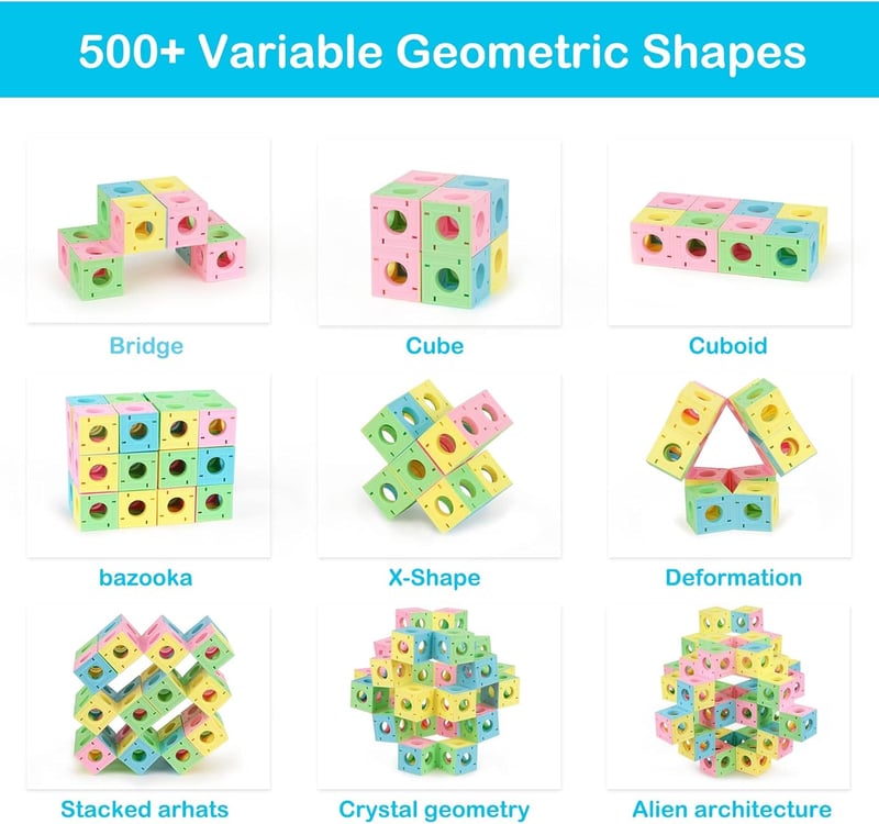 STEM Fidget Toy Building Blocks for Kids, 年齡 12-18