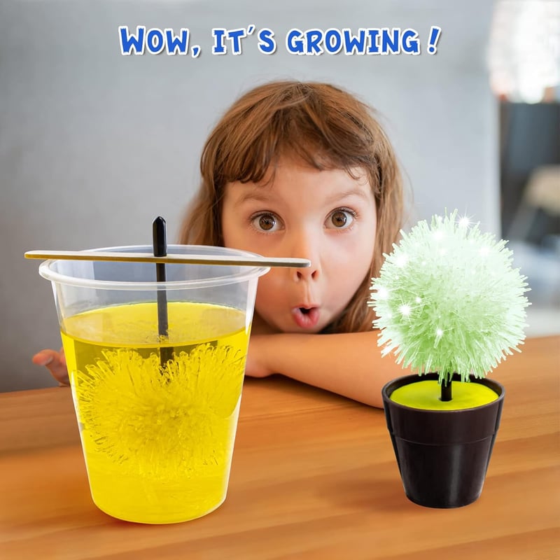 STEM Crystal Growing Kit for Kids Ages 8-12