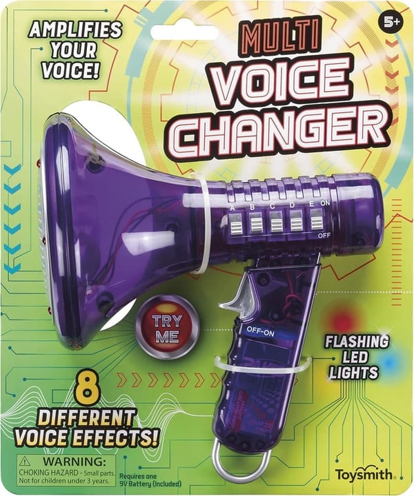 Voice Changer Toy with 8 Effects – Fun Gift for Kids 5+