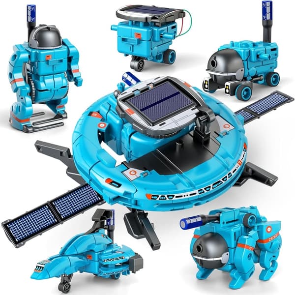 STEM Science Kits for Kids Ages 8-12 - 120Pcs Solar Space Toys