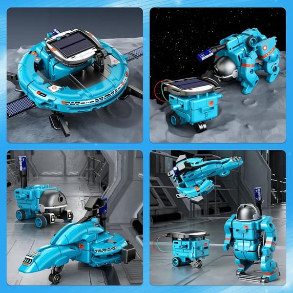 STEM Science Kits for Kids Ages 8-12 - 120Pcs Solar Space Toys