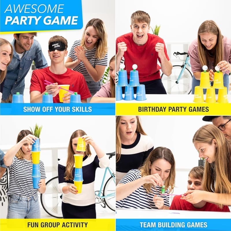Competitive Action Game - 120 Challenges for Family Fun