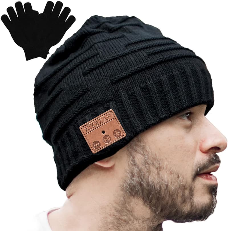 Christmas Wireless Beanie Hat for Men and Teens