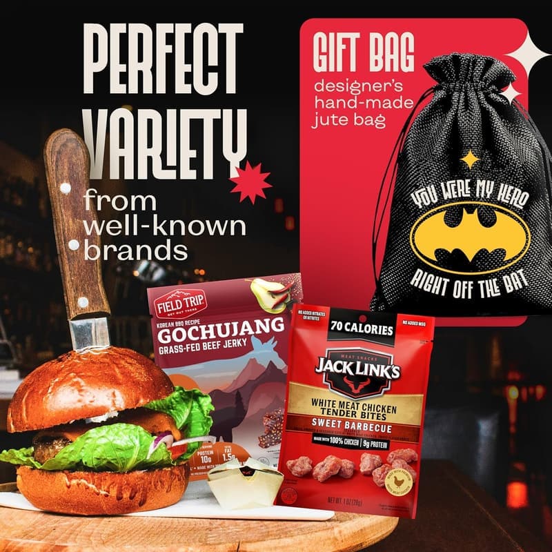 Father's Day Beef Jerky Variety Pack for Men