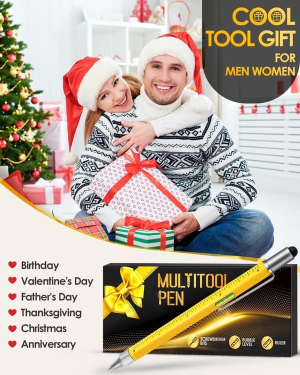 Multitool Pen for Dad - Perfect Father's Day Gift