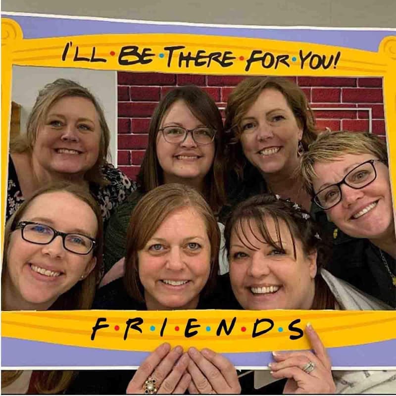 Friends TV Show Photo Booth Props - Party Decorations