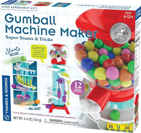 Gumball Machine Maker Lab - 12 Physics & Engineering Experiments