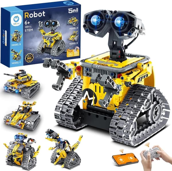 STEM Robot Building Kit with Remote Control for Ages 8-13