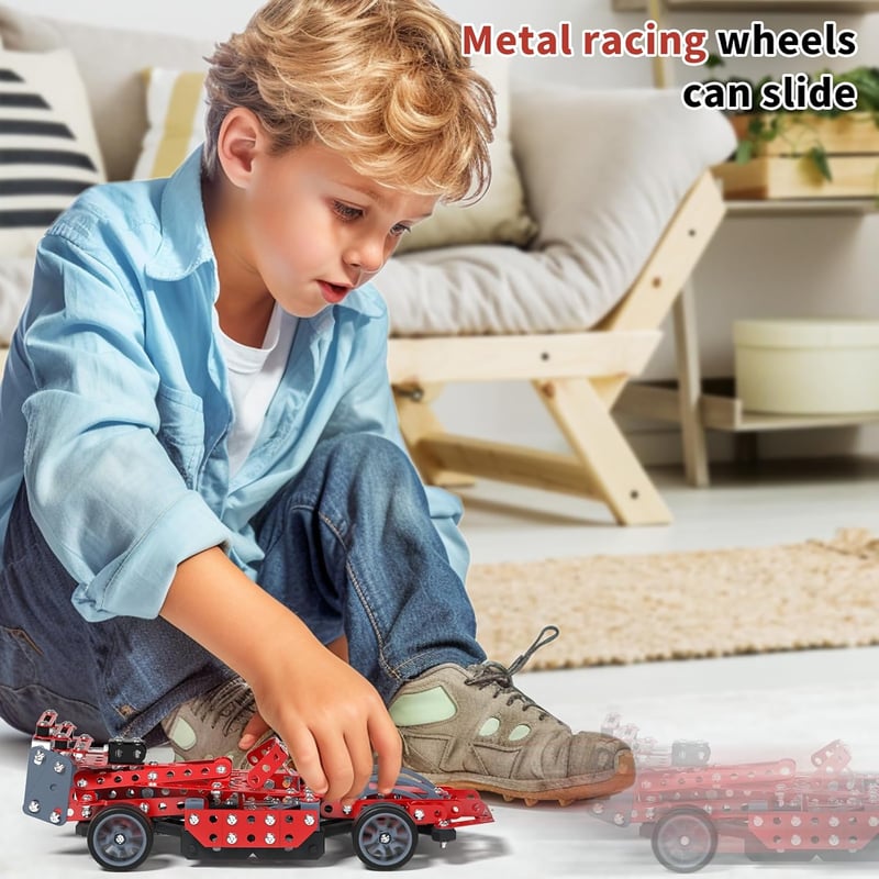 STEM Model Car Assembly Kit for Kids Ages 8-12