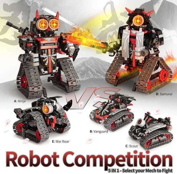 STEM RC Robot Building Kit – 419 Pcs Educational Toy for Kids